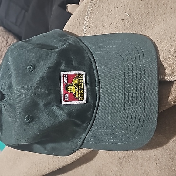 Green Ben Davis unstructured baseball hat - Picture 1 of 3